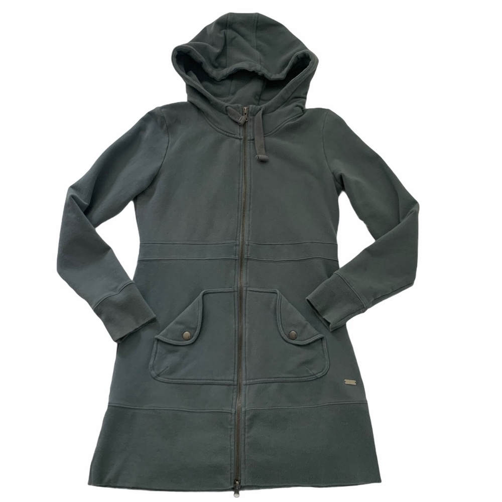 Lija style | long yoga athletic hooded jacket S